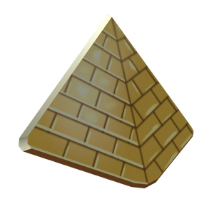 Pyramid Enamel Pin