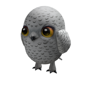 Snowy Owl Shoulder Pal